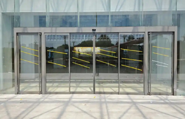 浅谈感应门的自动防夹与紧急开启优势！